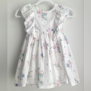 Flowery Size 4T Dress By Catherine Malandrino